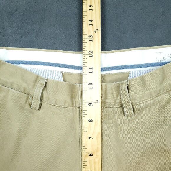 Polo Ralph Lauren Pants Mens 32x28 Classic Fit Chino Flat Front Beige Khaki - Picture 12 of 16